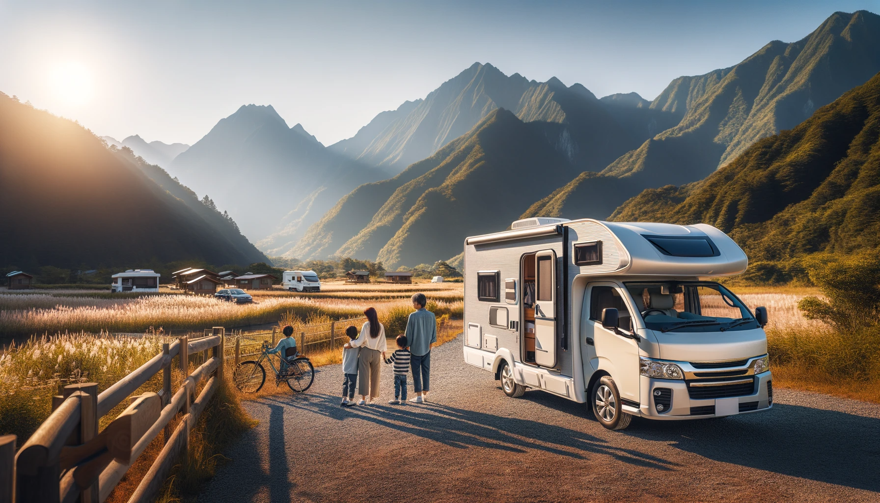 キャンピングカーで夢の旅へ