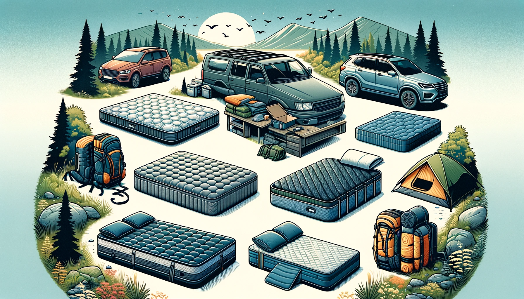 車中泊用マットおすすめガイド